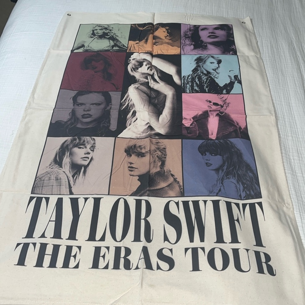 Taylor Swift The Eras Tour Banner Flag Limited Edition Merch